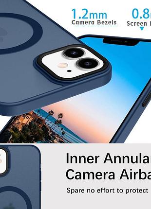 Панель supvict для iphone 13 синий 6