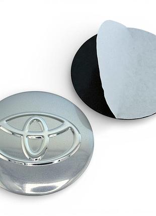 1 штука наклейка с логотипом toyota тойота 56 мм алюминиевые