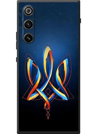 Чехол силиконовый с картинкой на zte nubia red magic 10 air (патриотический, герб украины)