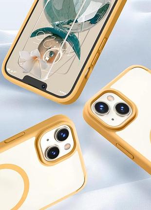Панель mateprox для iphone 13 14 желтый 3