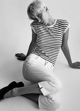 🖤боді в полоску жіноче zara🖤