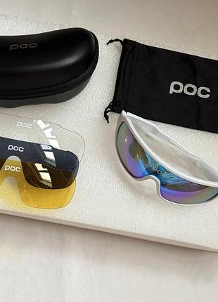 Лыжные очки poc с набором сменных линз