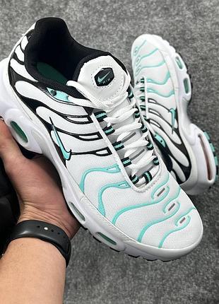 ✔️ nike air max plus tn white mint black 2