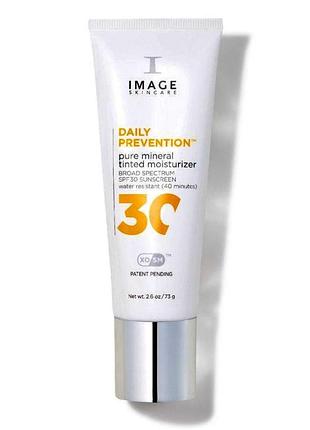 Тонуючий денний крем з мінералами та spf30 захистом image skincare daily prevention pure mineral tinted moisturizer spf 30 73 г