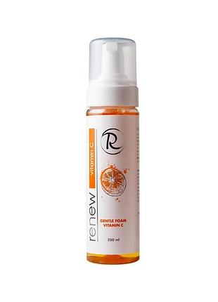 Мягкая пенка для умывания с витамином с renew gentle foam vitamin c 220 мл