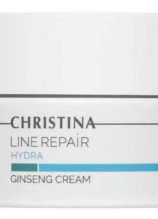 Крем с экстрактом женьшеня christina line repair hydra ginseng cream 50 мл
