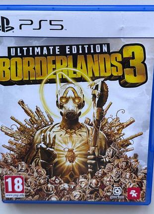 Borderlands 3 ultimate edition, б/у, русские субтитры - диск для playstation 5