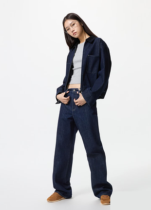 Джинсы прямые uniqlo (480778) (480879)