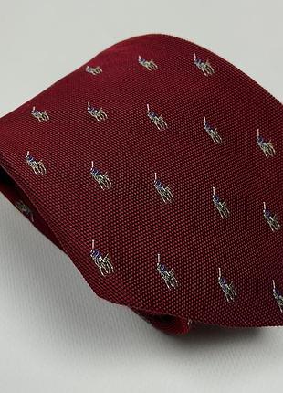 Polo ralph lauren — вінтажна, шовкова краватка