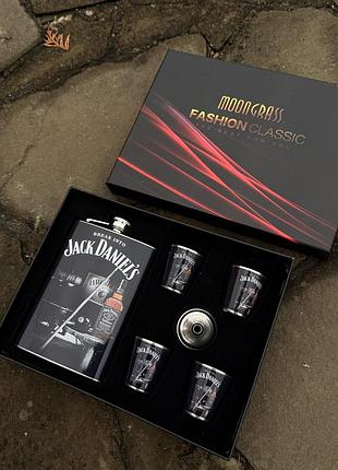 Подарочный набор с флягой jack daniel's
