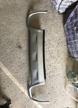 Накладка заднього бампера для jeep cherokee (kl).