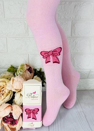 Колготы для девочки с рисунком турецкие р 1-2 тм belino