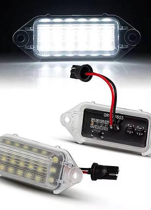 Led підсвітка номера mitsubishi lancer evo viii, evo x (комплект 2-шт)