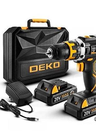 Шуруповерт deko gcd20du2a-s6
