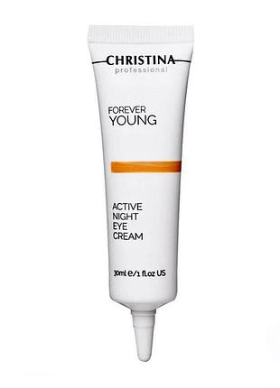 Нічний крем для шкіри навколо очей christina forever young active night eye cream 30 мл