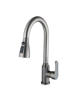 Змішувач для кухні ecomix stella stl-2031-gp