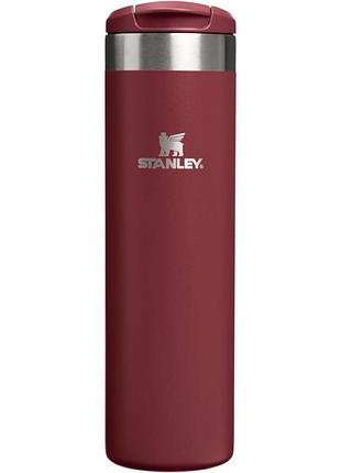 Термокружка stanley aerolight transit bottle 590 мл cranberry