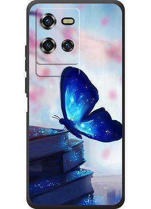 Чехол силиконовый с картинкой на oukitel wp50 (бабочка)