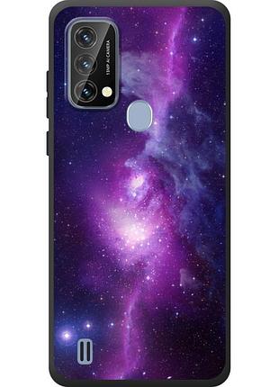 Чехол силиконовый с картинкой на blackview a50 (космос)