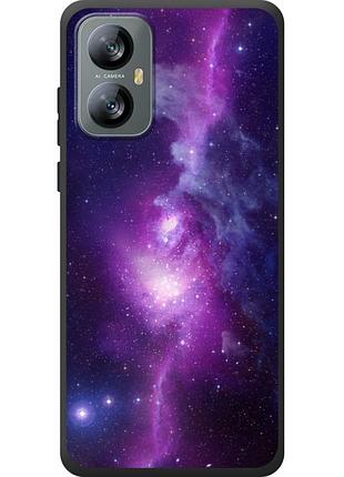 Чохол силіконовий з картинкою на blackview a52 (космос)