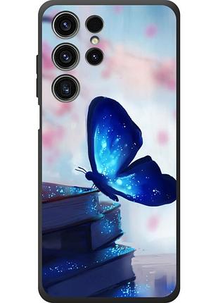 Чехол силиконовый с картинкой на oukitel c1 pro (бабочка)
