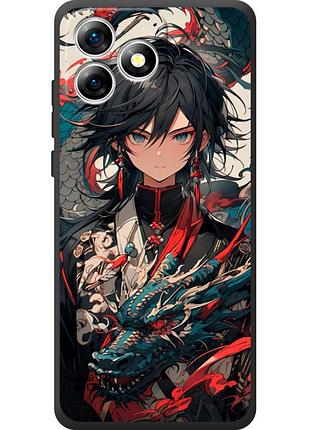 Чехол силиконовый с картинкой на oukitel c53 (аниме, anime)
