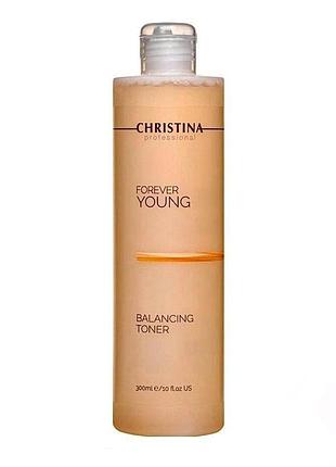 Балансирующий тоник с кислотами christina forever young balancing toner 300 мл
