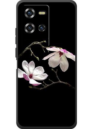 Чехол силиконовый с картинкой на oukitel wp50 (цветок, монголия)