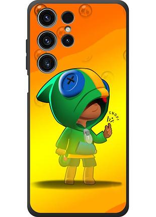Чехол силиконовый с картинкой на oukitel c1 pro (бравл старс, brawl stars)