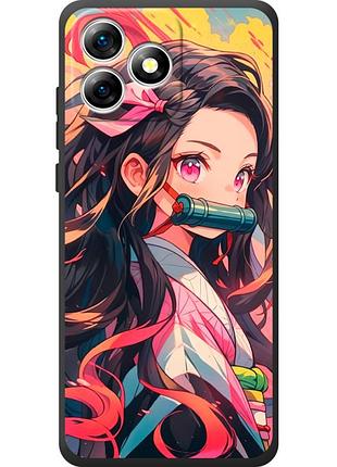 Чехол силиконовый с картинкой на oukitel c53 (аниме, anime)