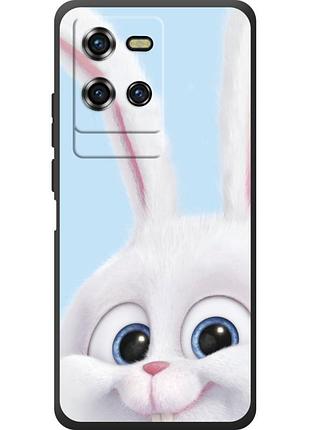 Чехол силиконовый с картинкой на oukitel wp50 (кролик снежок)