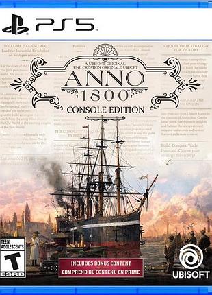 Anno 1800 console edition, русская версия - диск для playstation 5