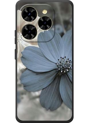 Чехол силиконовый с картинкой на blackview shark 9 (цветок гербера)