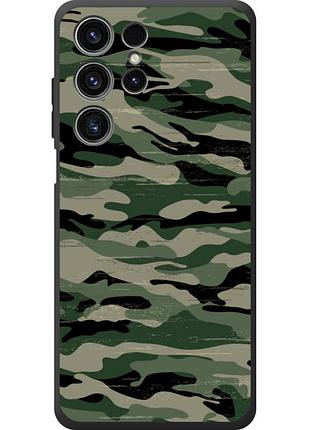 Чехол силиконовый с картинкой на oukitel c1 (патриотический, камуфляж)