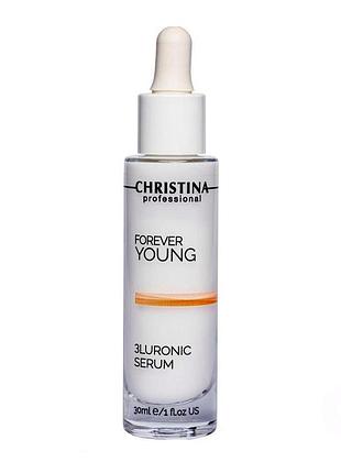3 - гіалуронова сироватка christina forever young 3luronic serum 30 мл