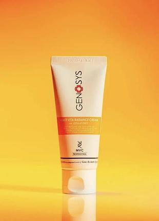 Мультивітамінний крем для сяйва шкіри від genosys multi vita radiance cream 230 мл