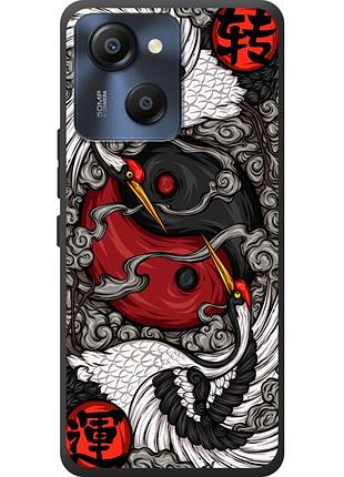 Чохол силіконовий з картинкою на blackview oscal modern 8 (знак инь янь)