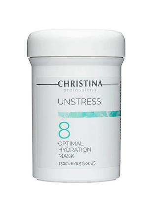 Оптимальная увлажняющая маска christina unstress optimal hydration mask 250 мл