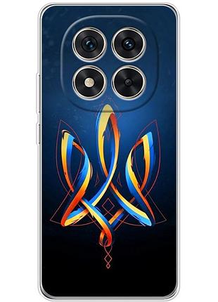 Чехол силиконовый с картинкой на xiaomi redmi note 15 pro 5g (патриотический, герб украины)