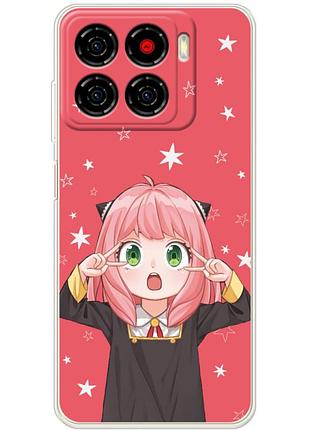 Чехол силиконовый с картинкой на zte blade a56 (аниме, anime)