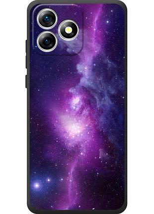 Чохол силіконовий з картинкою на oukitel c53 (космос)