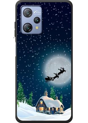 Чохол силіконовий з картинкою на blackview a53 (новорічний)