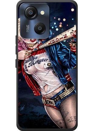 Чехол силиконовый с картинкой на blackview oscal modern 8 (харли квинн, harley quinn)