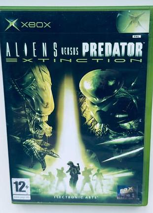 Aliens versus predator extinction, б/в, англійська версія - диск для xbox original