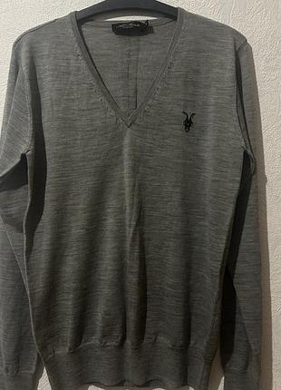 Allsaints тонкий джемпер з мериноса m розміру