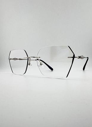 Окуляри для корекції зору з діоптріями favarit fvr 7983 с1 золото blue blocker +2.00