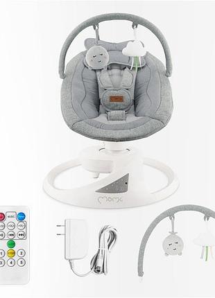 Кресло-качалка momi pearl grey