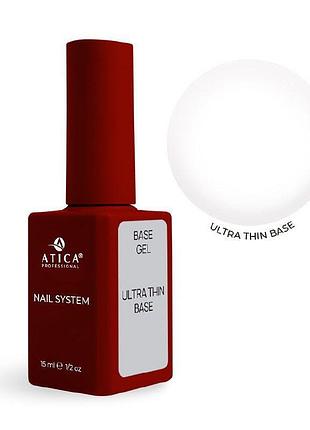 Базовое покрытие atica ultra thin base (ультратонкая), 15ml