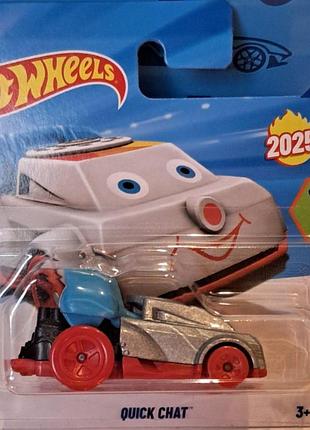 Hot wheels 2025 experimotors quick chat 9/10 216/250 jbc13 квік чат машинки базові колекційні хот вілс