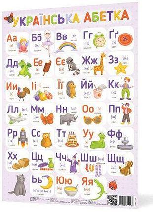 Плакат українська абетка new